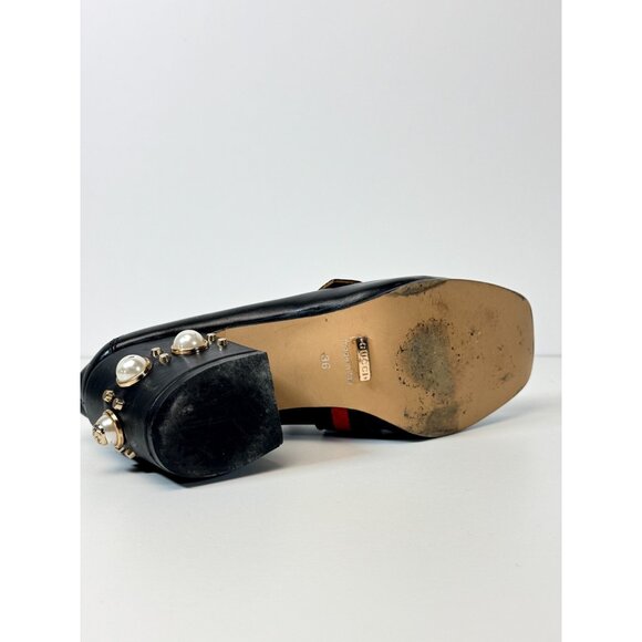 36 - Rare Gucci GG Pearl Slip On Loafer - Picture 6 of 10